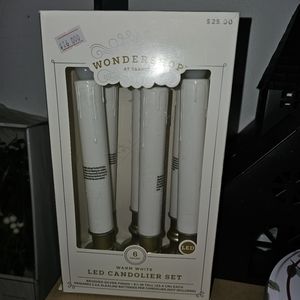 Wondershop 6 count warm white led candolier set